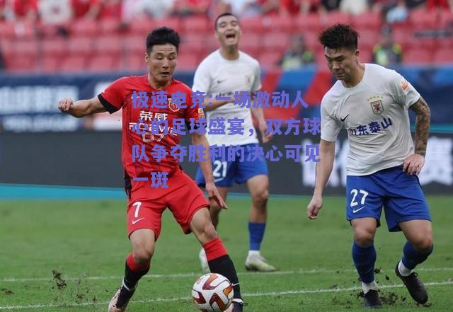 一场激动人心的足球盛宴，双方球队争夺胜利的决心可见一斑